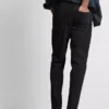 Keskikorkeat slim fit -farkut