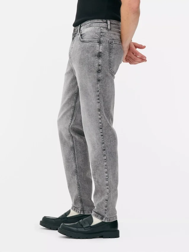 Keskikorkeat slim fit -farkut