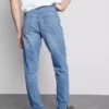 Keskikorkeat slim fit -farkut