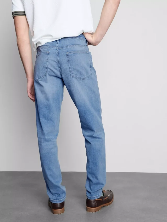 Keskikorkeat slim fit -farkut