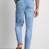 Keskikorkeat slim fit -farkut