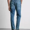 Keskikorkeat slim fit -farkut