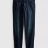 Keskikorkeat slim fit -farkut