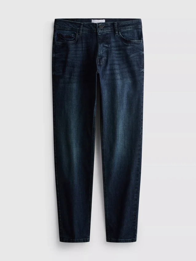 Keskikorkeat slim fit -farkut