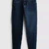 Keskikorkeat slim fit -farkut