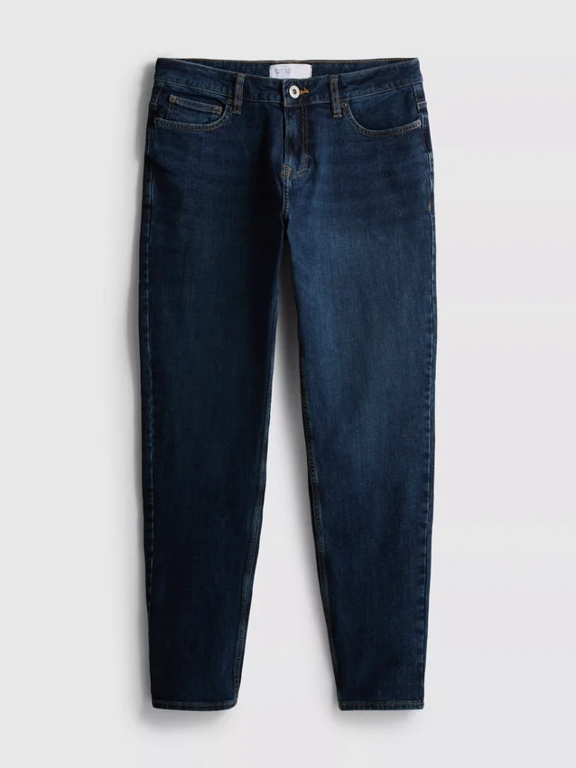 Keskikorkeat slim fit -farkut
