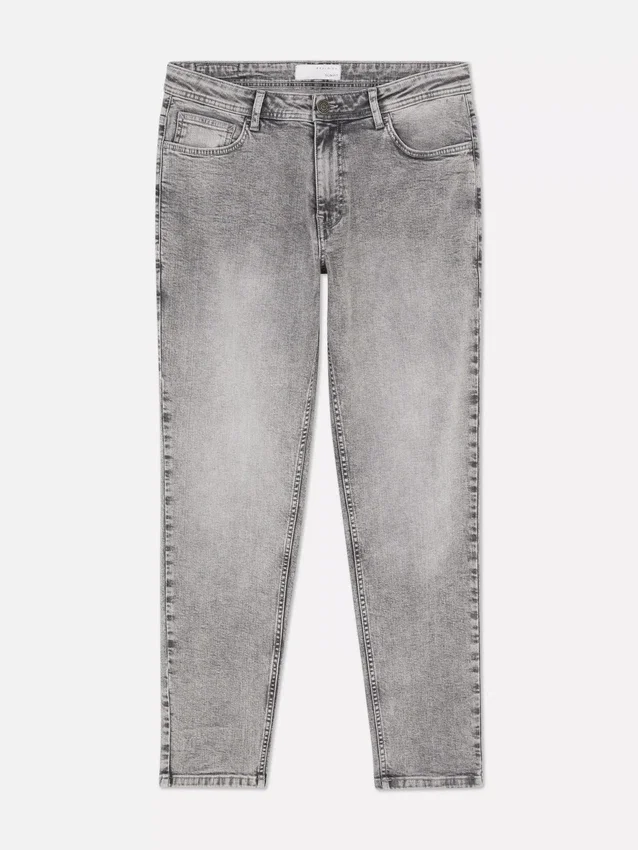 Keskikorkeat slim fit -farkut