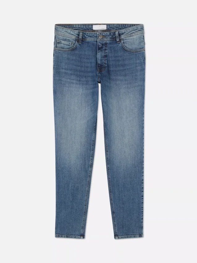 Keskikorkeat slim fit -farkut