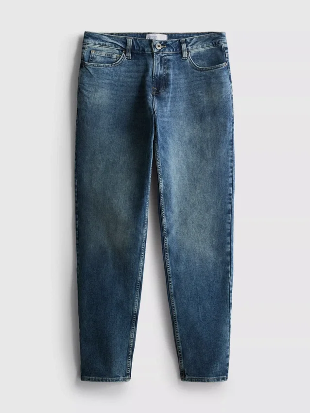 Keskikorkeat slim fit -farkut