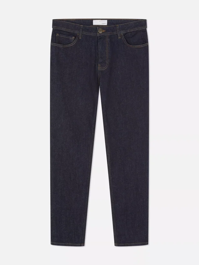Keskikorkeat slim fit -farkut