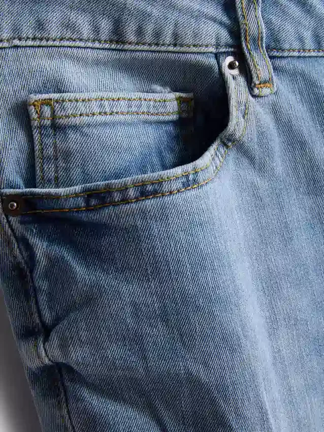 Keskikorkeat slim fit -farkut