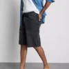 Keskikorkeat, väljät denimshortsit