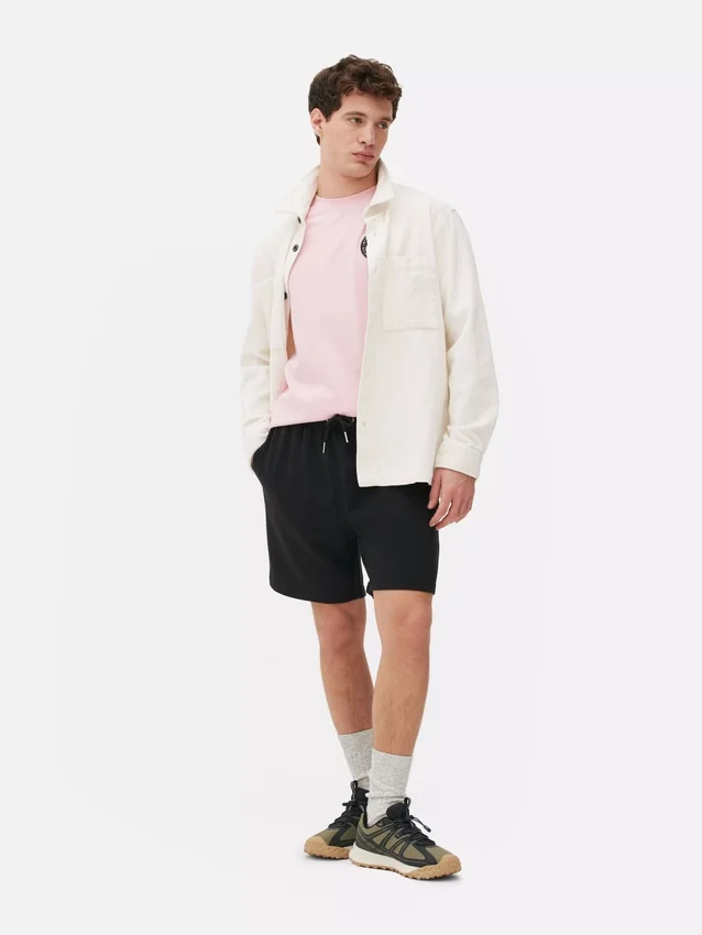 Kiristysnauhalliset jersey-shortsit