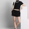 Kiristysnauhalliset ryppyiset shortsit