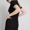 Kiristysnauhalliset ryppyiset shortsit