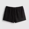 Kiristysnauhalliset ryppyiset shortsit