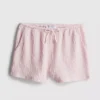 Kiristysnauhalliset ryppyiset shortsit