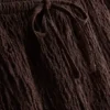 Kiristysnauhalliset ryppyiset shortsit