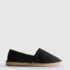 Klassiset kangas-espadrillot