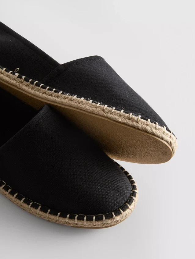 Klassiset kangas-espadrillot