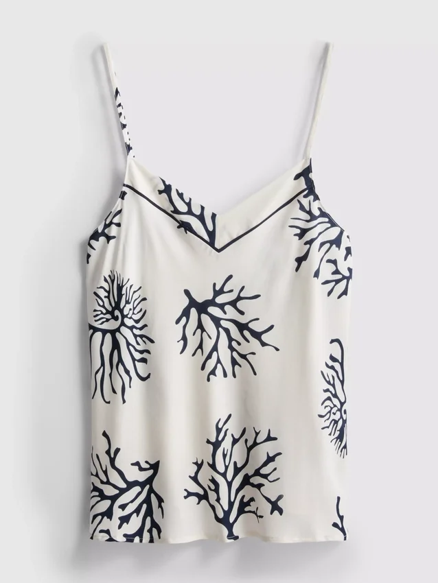 Korallikuvioinen pyjamatoppi