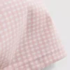 Korkeavyötäröiset gingham-urheileshortsit