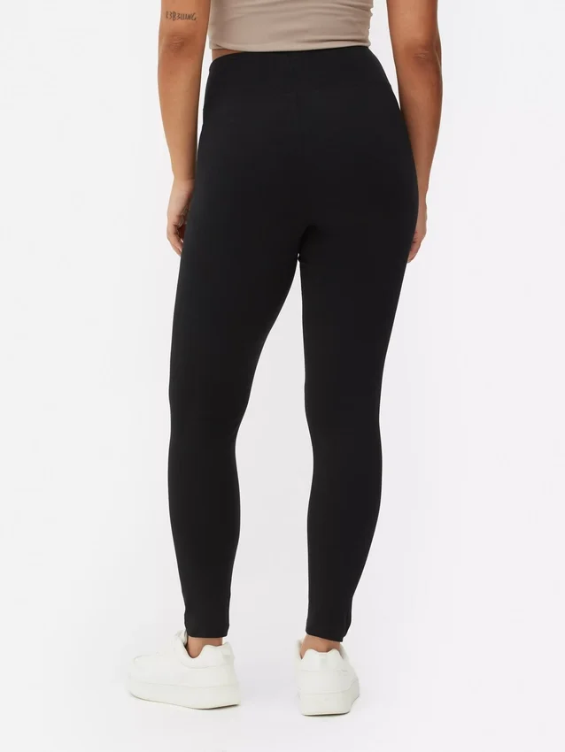 Korkeavyötäröiset jersey-leggingsit