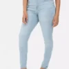 Korkeavyötäröiset skinny-farkut