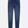 Korkeavyötäröiset skinny-farkut