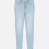 Korkeavyötäröiset skinny-farkut