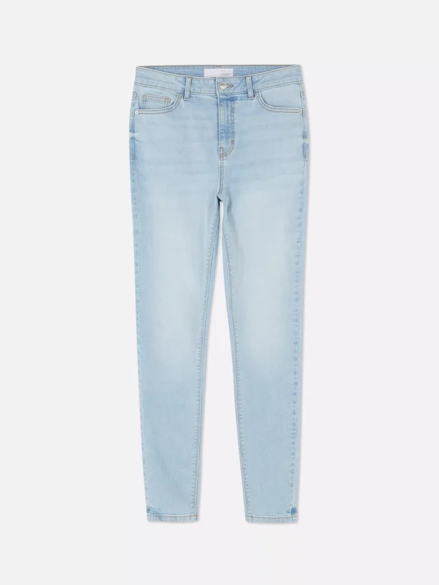 Korkeavyötäröiset skinny-farkut
