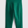 Korkeavyötäröiset urheilulliset capri-leggingsit
