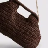 Kudottu clutch-laukku
