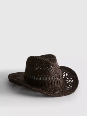 Kudottu cowboy-hattu