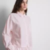 Kudottu puuvillainen Oxford-pyjama-paita