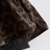 Kudotut leopardikuvioiset juoksushortsit