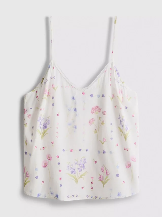 Kukallinen pyjamat-toppi