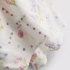 Kukka-kuvioiset, leveälahkeiset pyjamahousut