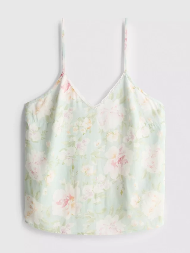 Kukkakuvioinen pyjamatoppi