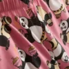 Kung Fu Panda -hahmolla koristellut lyhyet pyjamat