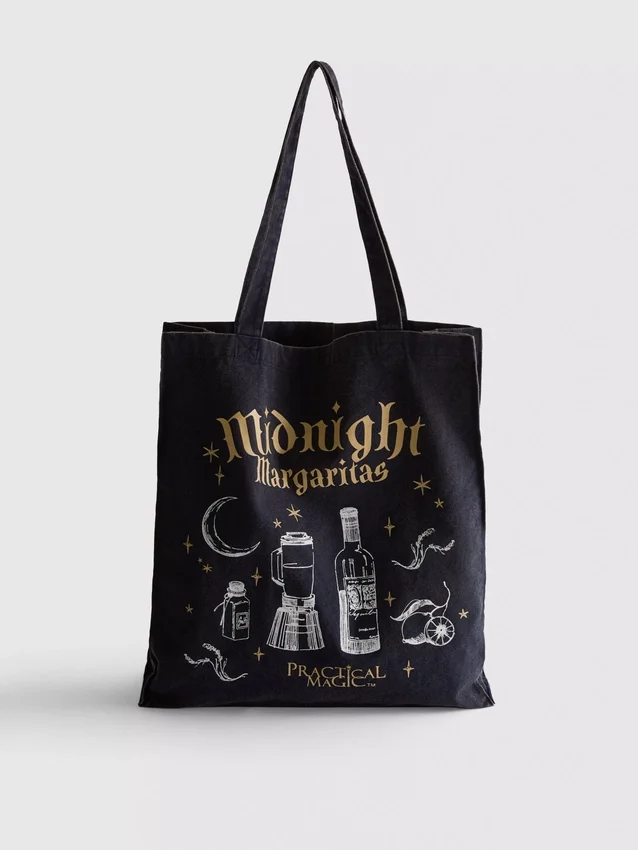 Käytännöllinen Magic-kuvioinen kangaskassi