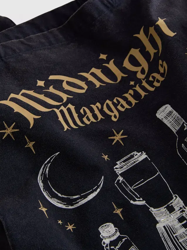 Käytännöllinen Magic-kuvioinen kangaskassi
