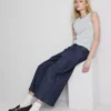 Leveälahkeiset culotte-farkut