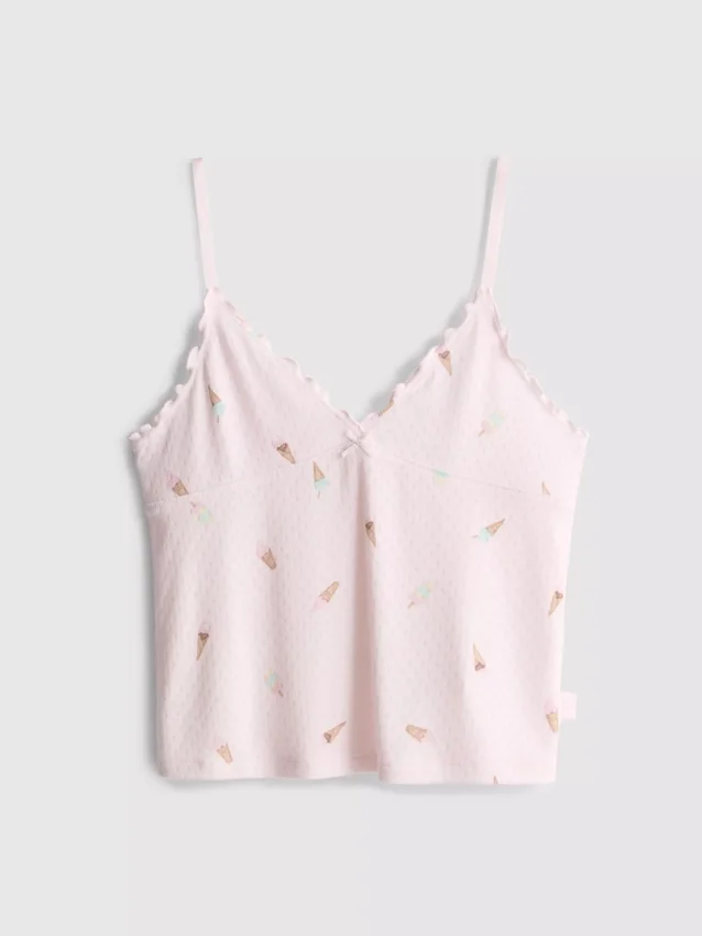 Love to Lounge -jääkermapyjama-top