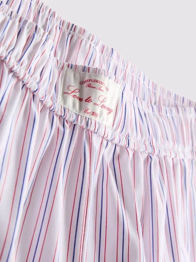 Love to Lounge: raidalliset suorat pyjamahousut