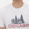 Lyhythihainen Chicago-T-paita
