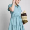 Lyhythihainen kerroksellinen minihame