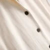Lyhythihainen midi-kauluspaitamekko