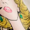 Marilyn Monroe -ylisuuri puuvillainen t-paita