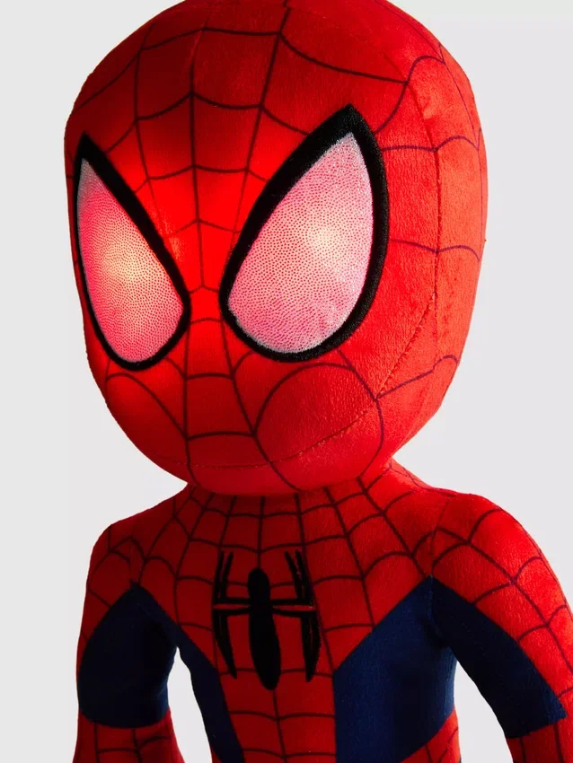 Marvel Spider-Man -pehmolelu, jossa valot